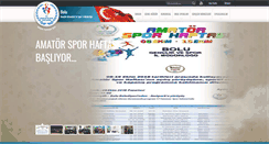 Desktop Screenshot of bolu.gsb.gov.tr