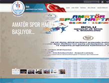 Tablet Screenshot of bolu.gsb.gov.tr