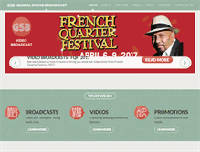 Tablet Screenshot of gsb.fm