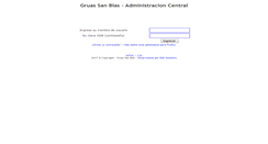 Desktop Screenshot of adminweb.gsb.com.ar