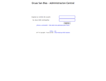 Tablet Screenshot of adminweb.gsb.com.ar