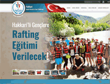 Tablet Screenshot of hakkari.gsb.gov.tr